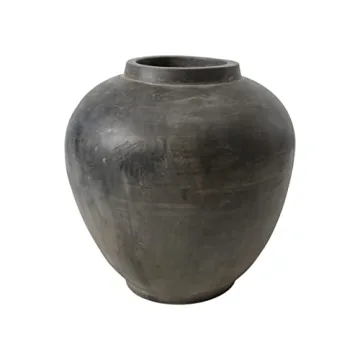 Artissance Apple-Shaped Pot - Large 12.6 Inch Gray Pot
