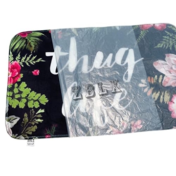 Stylish ZBLX Flowers Doormat Non-Slip and Versatile