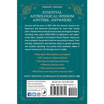 Astrological Pocket Planner 2021 for Astrologers and Enthusiasts
