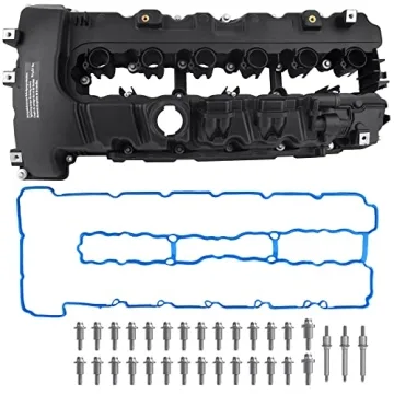 BOXI 264-936 Engine Valve Cover Kit for BMW N54 Turbo Models with Gasket & Bolts