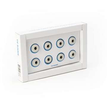 TV · EARS Genuine Replacement Earbud Tips for Original 4 Pairs, Digital & 5.8 Digital TV Ears Heads...