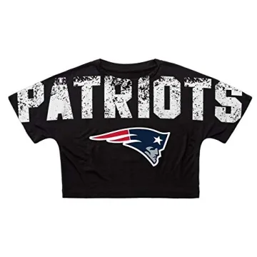 Stylish Patriots Crop Top for Game Day Fashion
