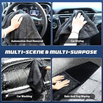 ZDSMZZLY Microfiber Cleaning Cloth for Cars and Home