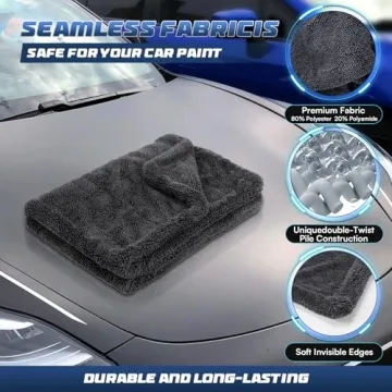 ZDSMZZLY Microfiber Cleaning Cloth for Cars and Home