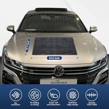 ZDSMZZLY Microfiber Cleaning Cloth for Cars and Home