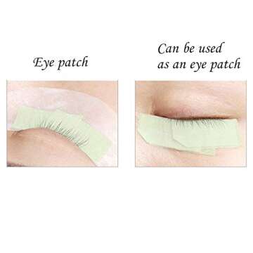 Breathable 6pcs Lash Tape for Comfortable Eyelash Extensions