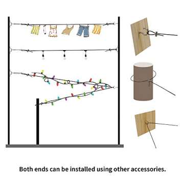 YQL Outdoor Lights Hanging Kit for Easy Decor