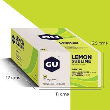 GU Energy Gel - Vegan, Gluten-Free Energy for Athletes