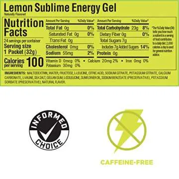 GU Energy Gel - Vegan, Gluten-Free Energy for Athletes