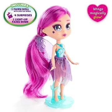 Bright Fairy Friends BFF Doll with Night Light & Multi-Colored Fairy Lights | Collectible Dolls for ...