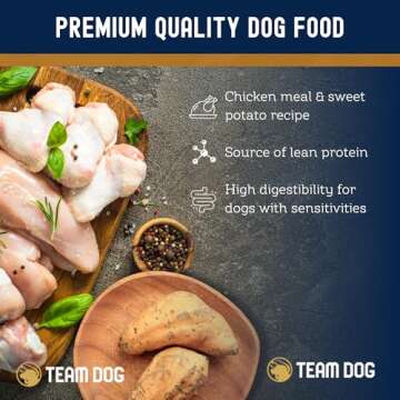 Team Dog Essential Blend Chicken & Sweet Potato Dog Food