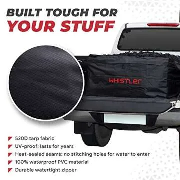 WHISTLER 100% Waterproof Truck Cargo Bag with Net