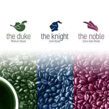 GLORYBREW 36 ct Compostable Coffee Pods I Compatible with Keurig I Premium Coffee Variety Pack I Medium & Dark Roast I Biodegradable I Rainforest Alliance Certified