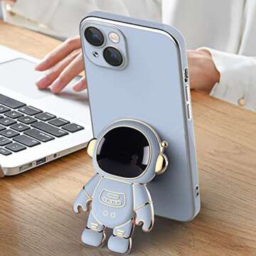 GAXLAKO Astronaut Hidden Stand Case for iPhone