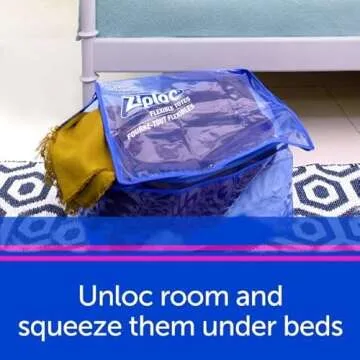Ziploc Flexible Totes Jumbo Bags for Easy Storage