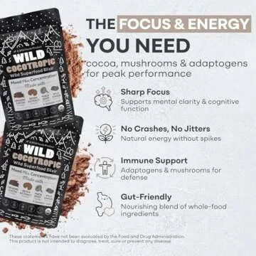 Organic Cocotropic Mushroom Hot Cocoa – Guilt-Free Indulgence