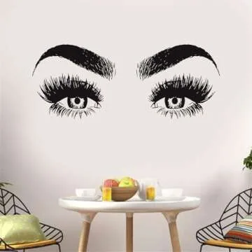 Lash Decor Wall Stickers – Perfect for Beauty Salons