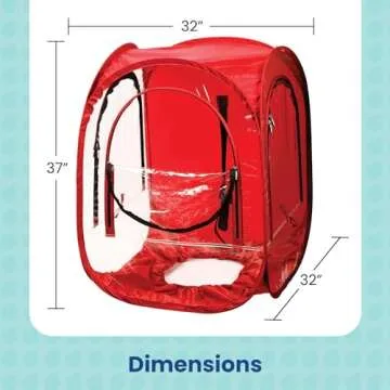 WeatherPod® The Original Shark Tank ChairPod® Pop-Up Pod - 1 Person Wearable Pod for Wheelchairs, Folding Chairs, Camping Chairs - Offers Protection from the Wind, Rain, & Cold - Chair Tent for Sports