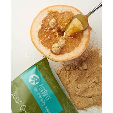 Organic Date Sugar – Sugar Substitute for Baking - Alternative Sugar for Baking – Paleo Dates Su...