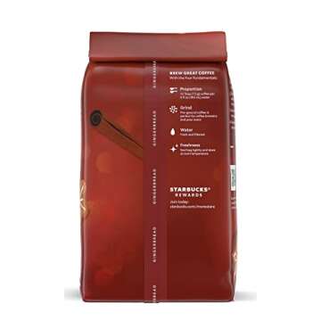 Starbucks Limited Edition Ground Coffee (Gingerbread, 11 Ounce (Pack of 2))