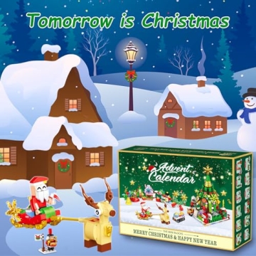 2024 Advent Calendar Building Blocks Countdown Gift Set