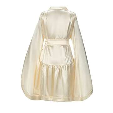 Luxurious Silk Satin Bridal Robes for Women