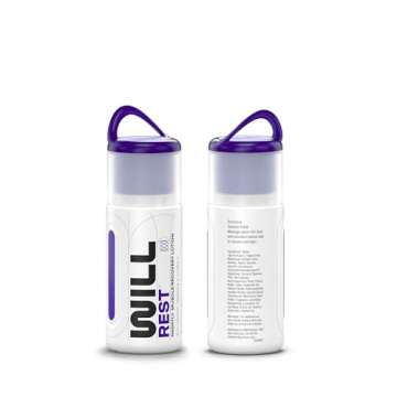 WILL PERFORM Lavender Oil Magnesium Lotion for Sleep by Serena Williams I Nightly Topical Magnesium ...