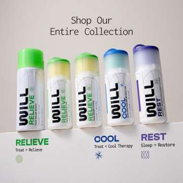 WILL PERFORM Lavender Oil Magnesium Lotion for Sleep by Serena Williams I Nightly Topical Magnesium Cream for Relaxation I Vitamin D & Geranium Lavender Lotion for Better Sleep & Relief I 3 FL Oz