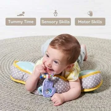 Taf Toys Baby Tummy Time Cushion for 2-6 Month Olds