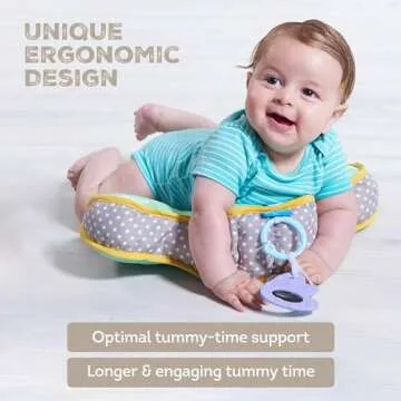 Taf Toys Baby Tummy Time Cushion for 2-6 Month Olds