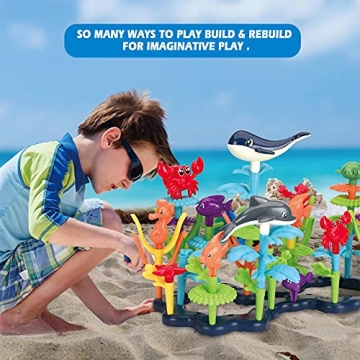 KC Republic Ocean Reef 125 pcs Toy Set for Ages 3-6