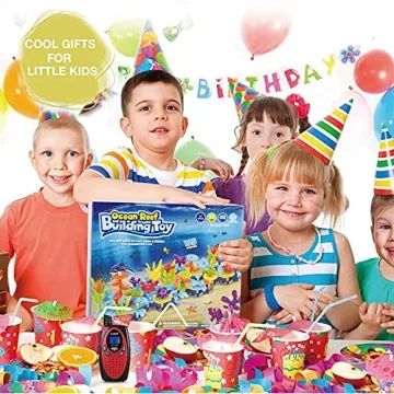 KC Republic Ocean Reef 125 pcs Toy Set for Ages 3-6