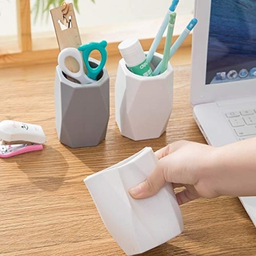 YOSCO Silicone Pencil Holder Functional Geometric Design