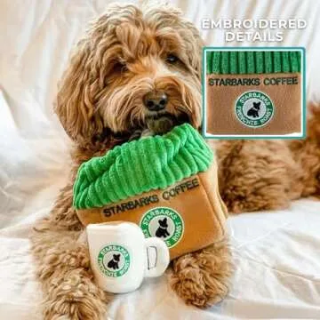 Starbarks Activity House - Fun Plush Dog Toy for All Breeds