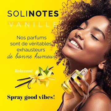 SOLINOTES Vanilla Perfume for Women - Eau De Parfum | Delicate Floral and Soothing Scent - Made in France - Vegan - 1.7 fl.oz