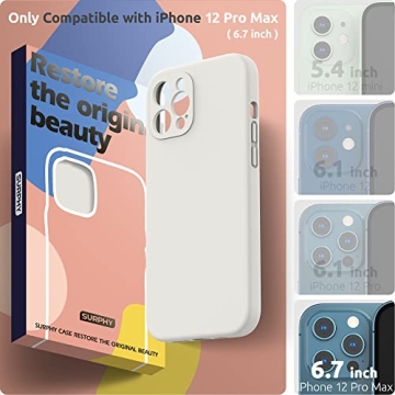 Stylish SURPHY iPhone 12 Pro Max Case with Protection