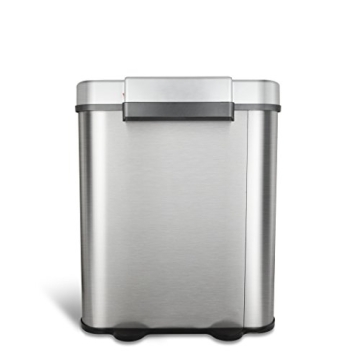 Ninestars Touchless Motion Sensor Trash Can 70L