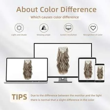 FLIACE Hair Extensions Clip ins, 6 PCS Wavy Extensions, Light Brown&Ash Blonde Thick Hairpieces, Blends Well Hair Extensions (20Inch, 6PCS, Light Brown&Ash Blonde)