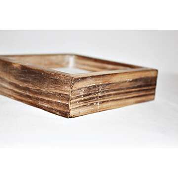 Charming MACVAD Rustic Wood Wine Sign for Home Decor