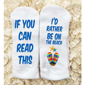 Funky Fun Socks With Sayings: Handcrafted Novelty Delights for All Ages, Versatile Sizing for Sizes ...