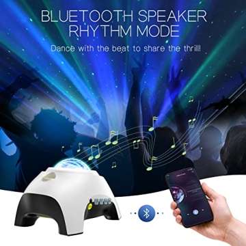 Aurora Galaxy Night Light Projector - 33 Effects & Bluetooth