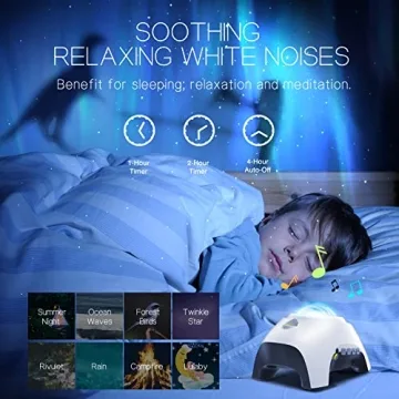 Aurora Galaxy Night Light Projector - 33 Effects & Bluetooth