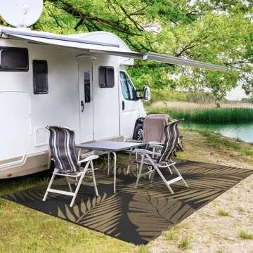 GENIMO Outdoor Rug 6' x 9' Waterproof for Patios