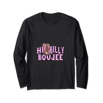 Watch Kitty Shrink's Hillbilly Boujee Long Sleeve T-Shirt