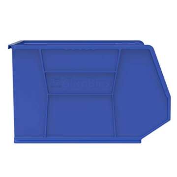 Akro-Mils 30270 AkroBins Plastic Storage Bins, Space-Saving Stackable Bins, Garage Organization Bins...