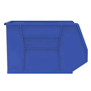 Akro-Mils 30270 AkroBins Plastic Storage Bins, Space-Saving Stackable Bins, Garage Organization Bins...