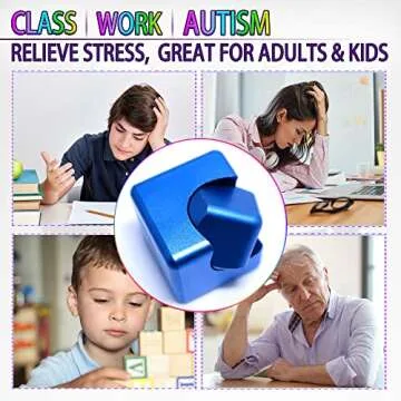 Dr.Kbder Fidget Spinner Cube for Stress Relief and Focus