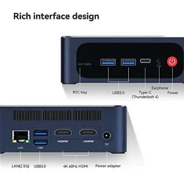 Beelink 5900HX Mini Gaming PC for High-Performance Tasks