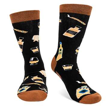 Lavley Fun & Funny Crew Socks - Novelty Gifts for All