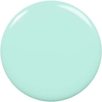 essie Salon-Quality Nail Polish, 8-Free Vegan, Mint Green, Mint Candy Apple, 0.46 fl oz
